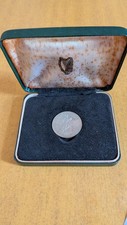 Boxed Irish Proof Silver Pearse 10 Shillings 1966.