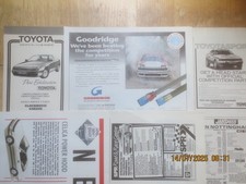 Toyota Corolla GT & Celica GT4 Rallycar, GR Supra & Celica VVTi 2002 etc Reports