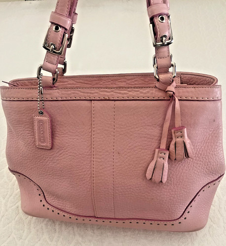 Vintage coach hamptons pebbled - coach,