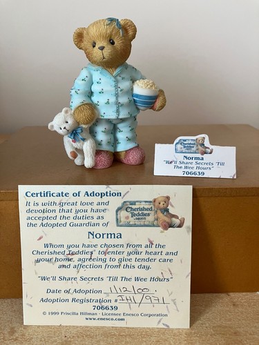 Cherished teddies norma - cherished, teddies,