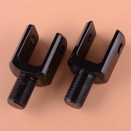 2pc black type motorcycle - black, u-type
