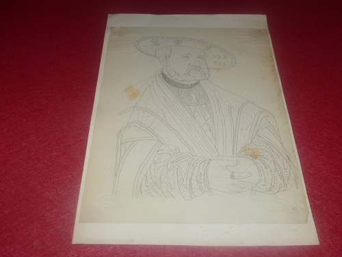 Dessin original sur calque - sur,