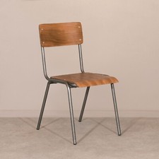 Retro school plywood - retro, metal