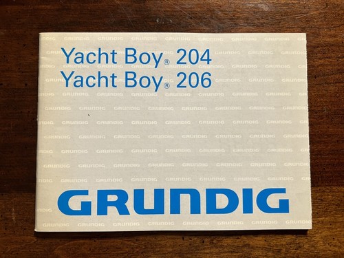 Grundig yacht boy 204 - grundig,