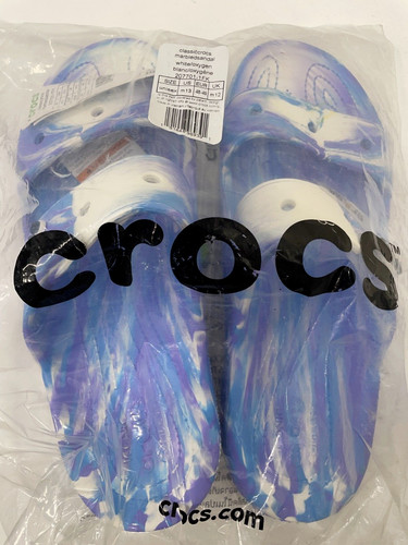 Crocs mens classic marbled - 13,