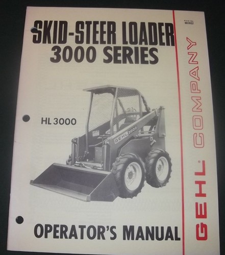 Gehl 3000 skid steer loader - steer,