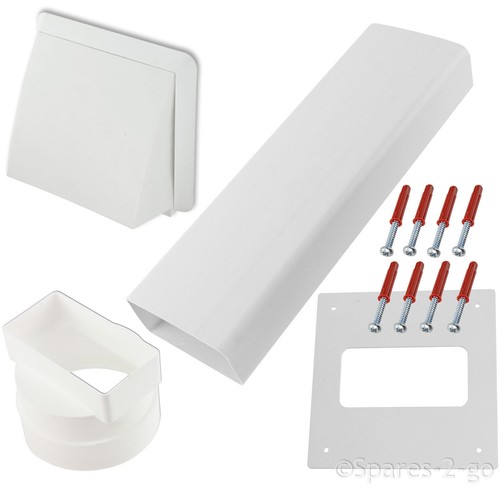 Tumble dryer wall vent - wall, cover