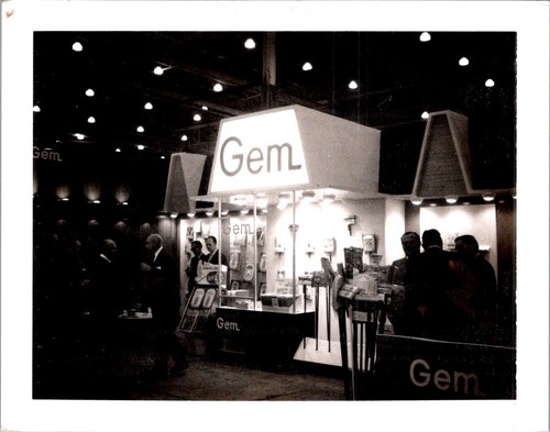 Gem trade show booth 1960s - booth,
