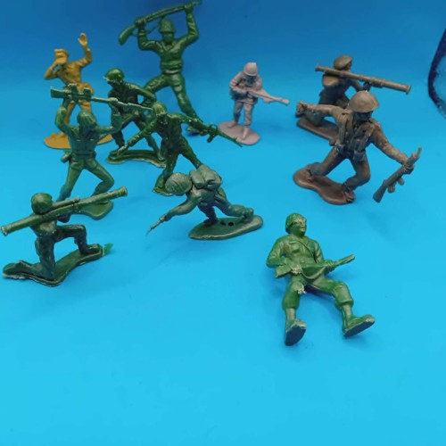 Plastic toy soldiers - , ww2