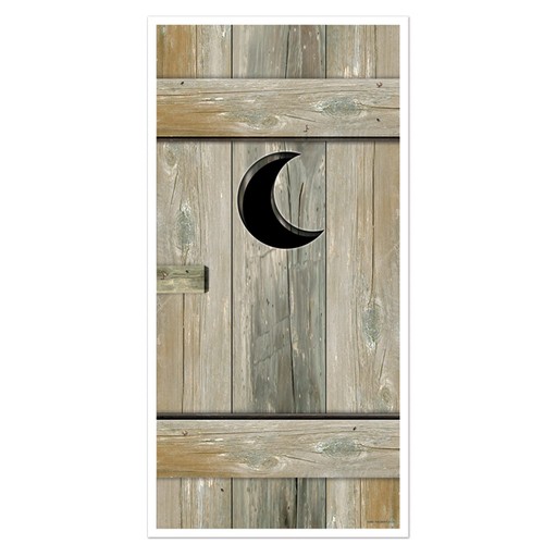 Outhouse door cover - cover, 5’