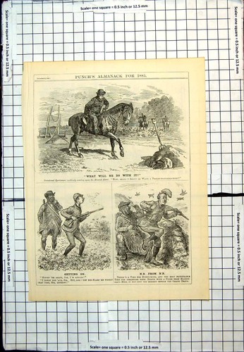 Old antique print - old,