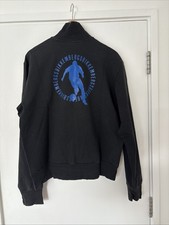 Bikkembergs By Dirk Bikkembergs.  Men’s Zip Sweatshirt. Vintage Football Design