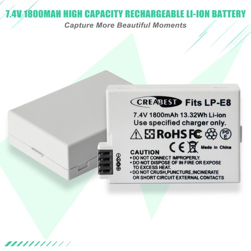 Battery charger for - lp-e8,