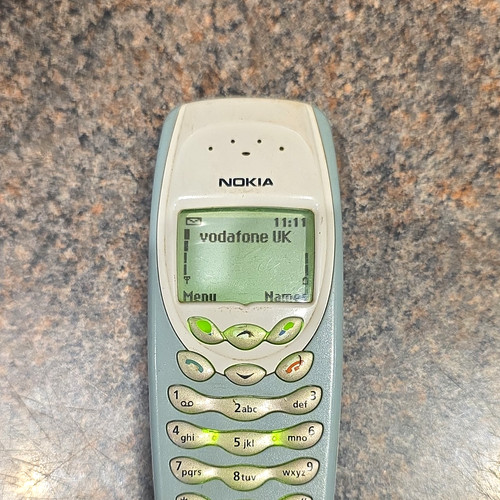 Nokia 3410 blue white bar - 3410,