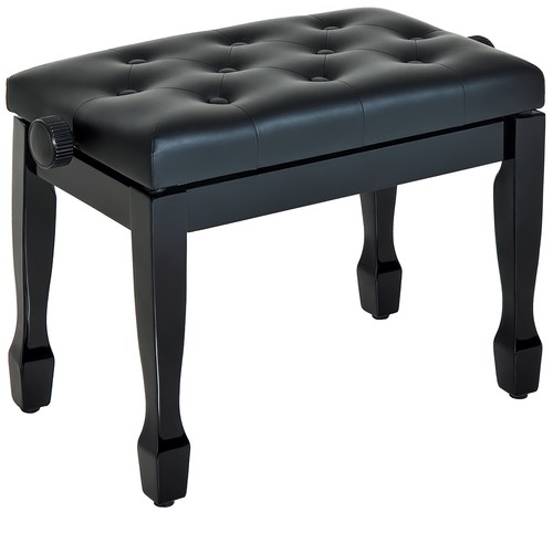 Homcom faux leather piano - leather,