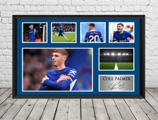 Cole Palmer Chelea FC Signed Photo Print Poster Football Memorabilia