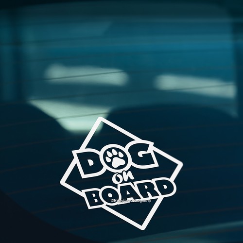 Dog board paw - on,