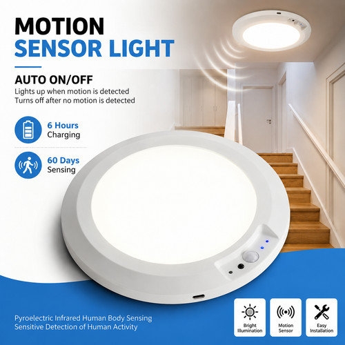 Rechargeable motion sensor - motion,