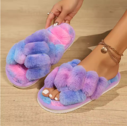 Ladies womens faux fur fluffy - ladies,