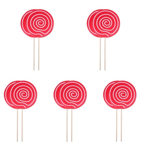 Set fake sweet lollipop - 5,