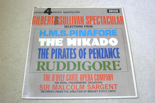 Gilbert sullivan spectacular - gilbert,