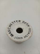 Vintage School Desk Inkwell