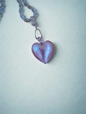 Venetian Murano Glass Heart
