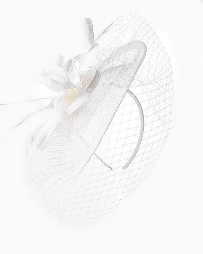 Women large veil feather - large,