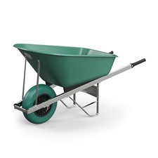 Agri Barrow 120 Litre Single Wheel Wheelbarrow with Puncture-Proof Tyre