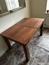 extending Solid Wood dining table and 6 chairs