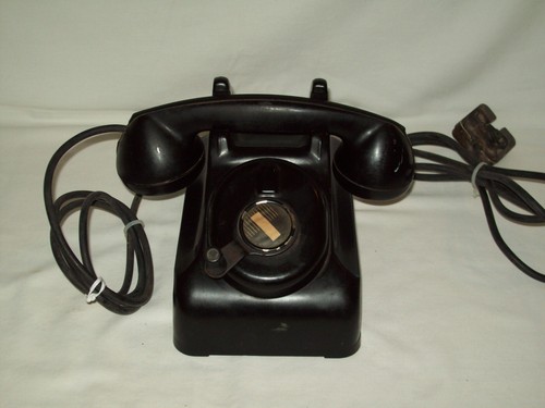 Antique leich desk telephone - telephone, ~