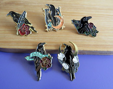 Set 5 Crow Designs Dark Gothic