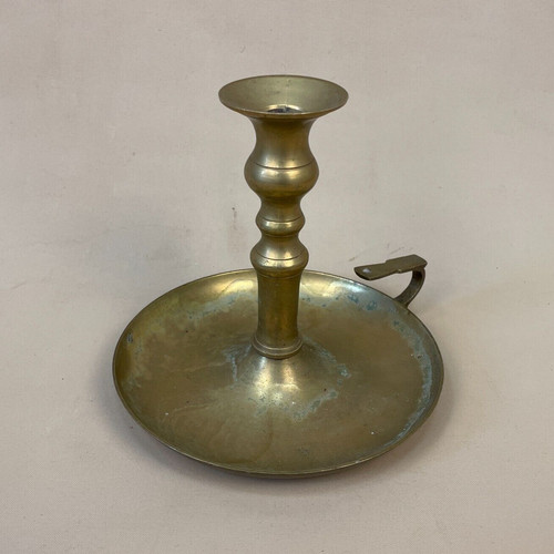 Antique brass gold chamber - antique,