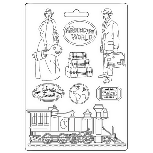 Stamperia soft mould - soft,
