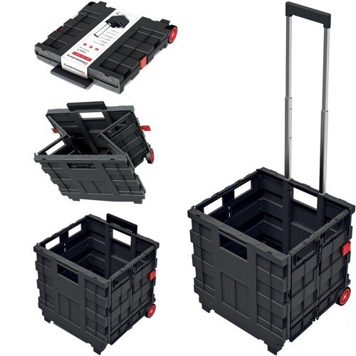 Shopping trolley cart folding - cart,