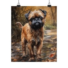 Brussels Griffon Dog Art