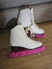 WIFA ultima Deluxe  Mark 4 White Ice Skates 6