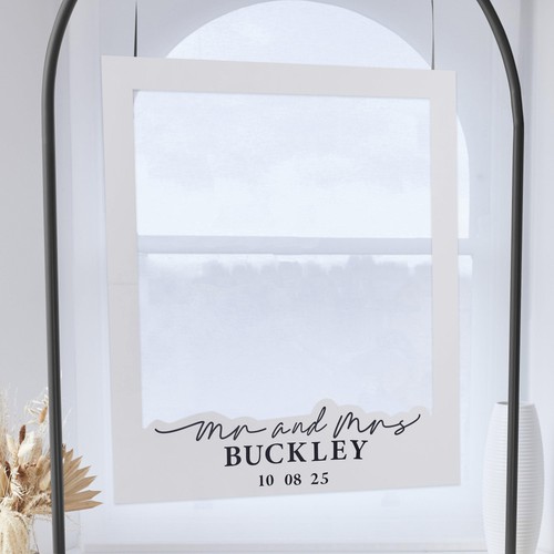 Mrs wedding photo - wedding, booth