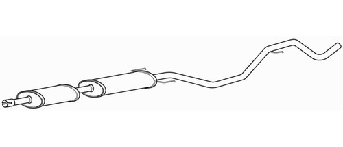 Quality centre exhaust middle - quality,