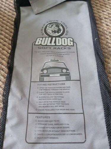 Bulldog single soft rack car - bulldog,