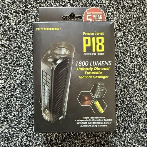 Nitecore p18 1800 - p18, lumens