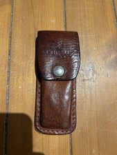 SCHRADE LEATHER POCKET KNIFE CASE