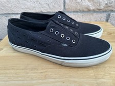 2013 Vans x Metallica Lars Ulrich Era Laceless Black White Men’s Size 11.5