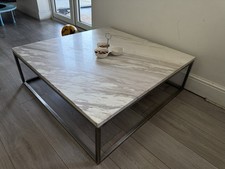White Marble Coffee Table