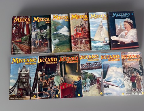 Meccano magazines 1953 - meccano,