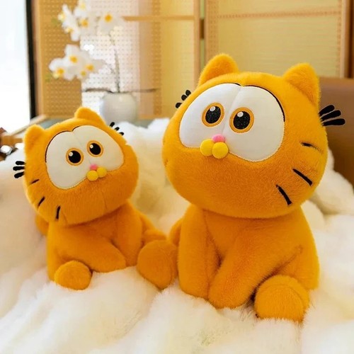 Chubby orange cat - chubby, plushie