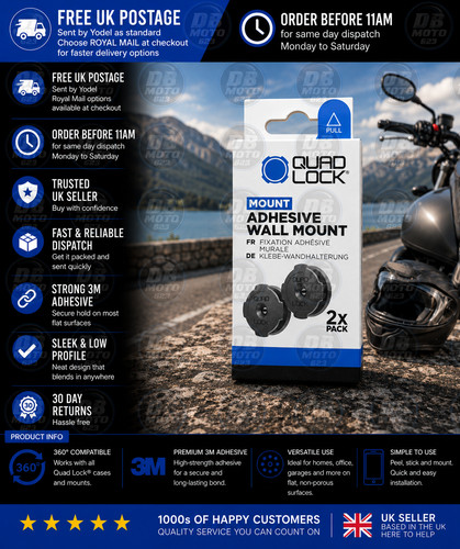 Quad lock wall mount - mount,