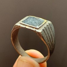 RARE ANCIENT ROMAN BRONZE RING