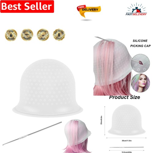 Hair highlighting cap and hook - hair,