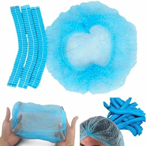 100 disposable caps hair net - disposable,